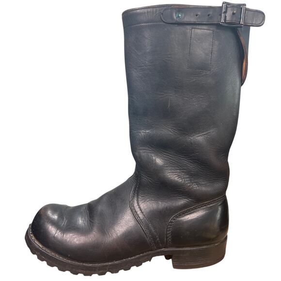 Vintage 1981 West German Military Brown Sea Jackboots Size 11 Wide main image 4